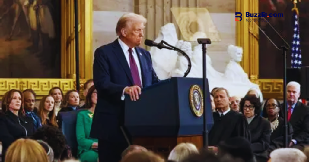 Trump economy speech at the White House
