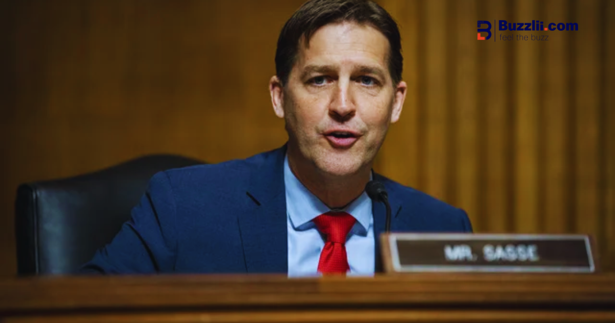 Former U.S. Senator Ben Sasse in a formal portrait amid news of advanced cancer