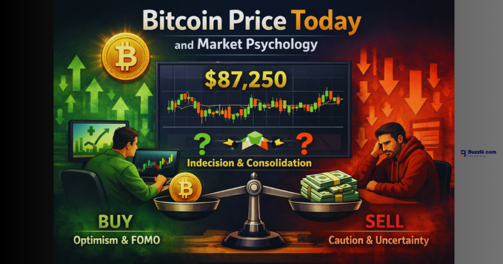 Gold and Silver Surge While Bitcoin Struggles to Regain Momentum 2 Bitcoin price today showing market psychology as traders weigh buy and sell decisions