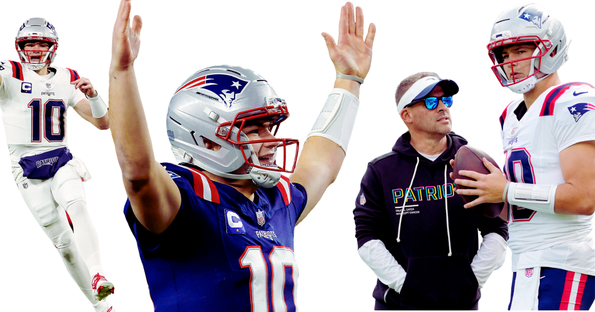 Home 3 Quarterback Drake Maye leads New England Patriots to first playoff victory since 2019